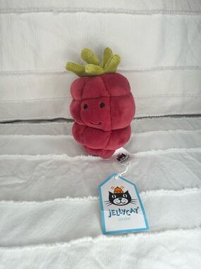 Jellycat Fabulous Fruit Raspberry Plush Authentic Retired